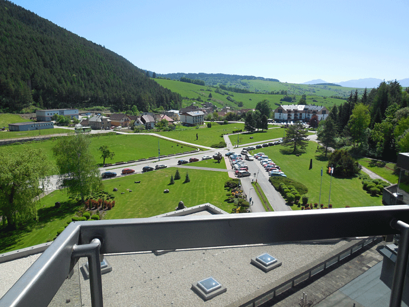 Вид из отеля Хоч курорта Лучки